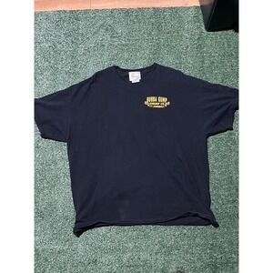 Vintage Boxy Bubba Gump Shrimp Co T-Shirt – Navy – Size Large